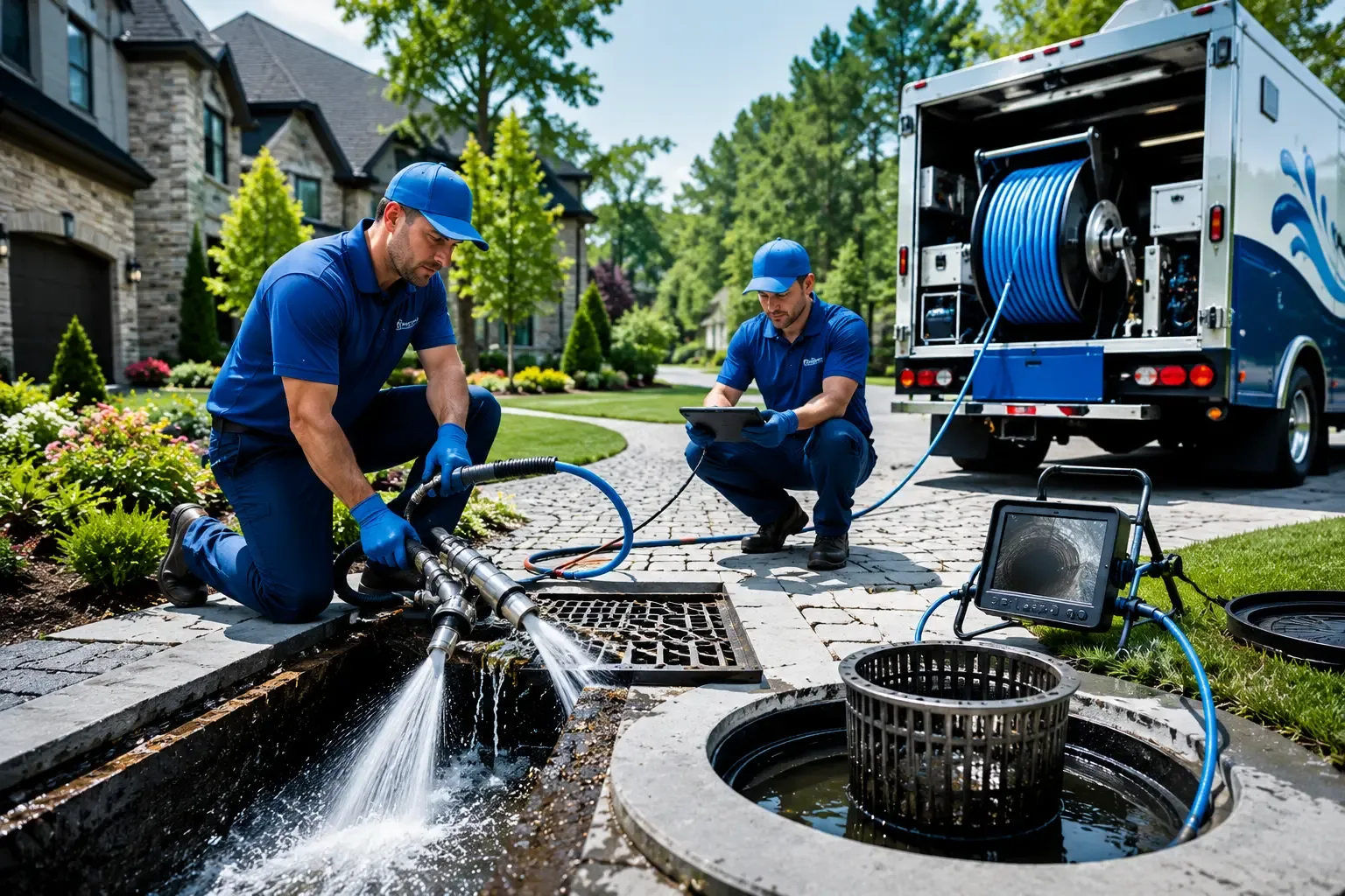 Local outdoor drain cleaning professionals in Indian River, MI